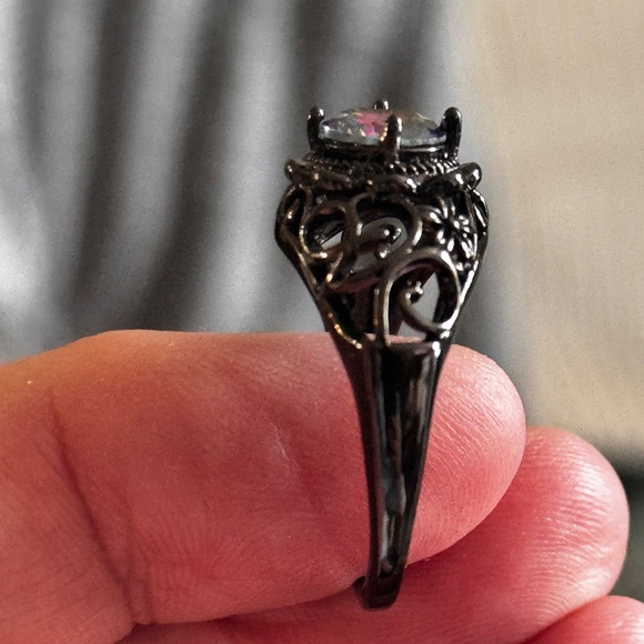 Purple and blue ring - Picture 4 of 5